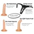 You2Toys - strap-on dildo set with harness (flesh-coloured)