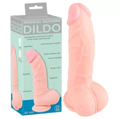 Medical - Silicone Dildo (8") - Natural