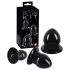 You2Toys - Expanding Anal Plug Set - 3 Pieces (Black)