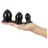 You2Toys - Expanding Anal Plug Set - 3 Pieces (Black)