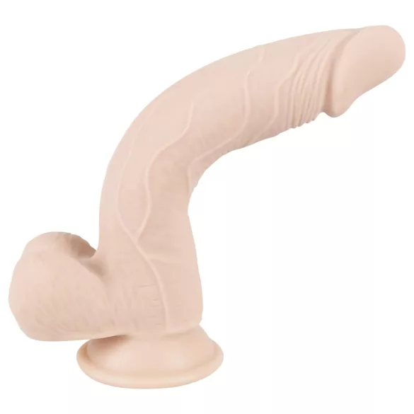 Nature Skin - suction‑cup, realistic dildo (natural, medium)