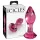Icicles No. 79 - Pink Glass Tapered Anal Plug