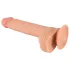 realistixxx - realistic dildo with suction cup (22 cm, flesh-coloured)