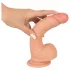 realistixxx - realistic dildo with suction cup (22 cm, flesh-coloured)