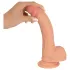 realistixxx - realistic dildo with suction cup (22 cm, flesh-coloured)