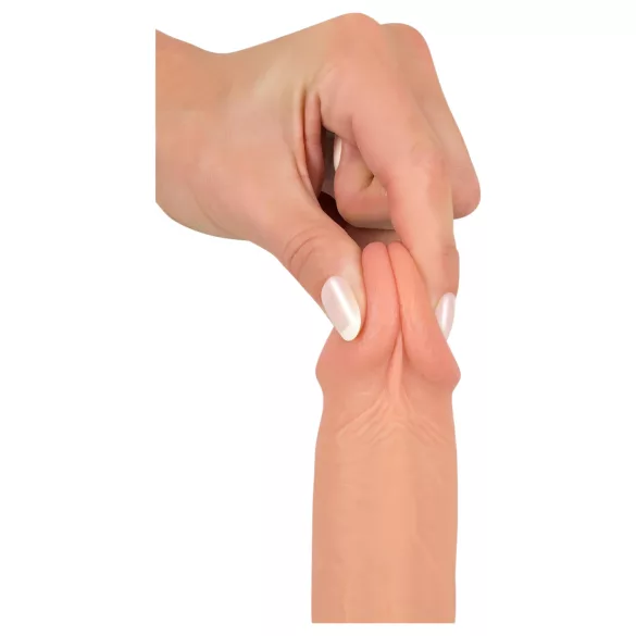 realistixxx - realistic dildo with suction cup (22 cm, flesh-coloured)