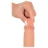 realistixxx - realistic dildo with suction cup (22 cm, flesh-coloured)