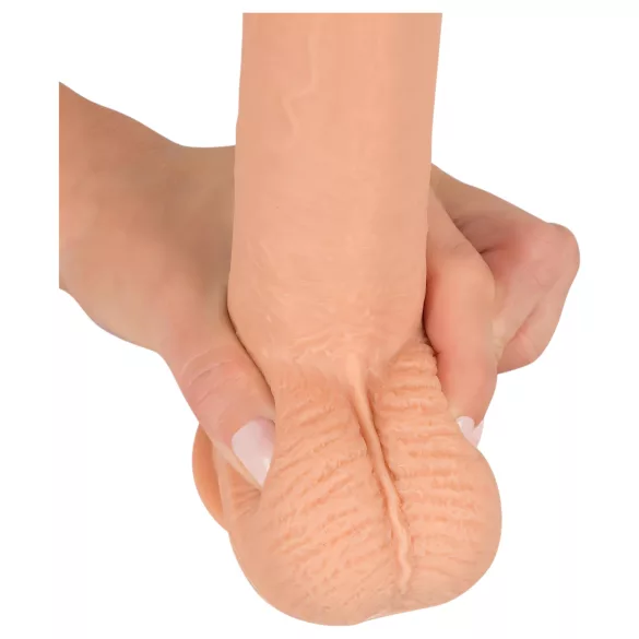 realistixxx - realistic dildo with suction cup (22 cm, flesh-coloured)