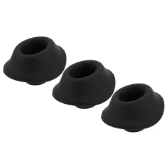 Womanizer Premium S Black Suction Ring Set (3 Pack)