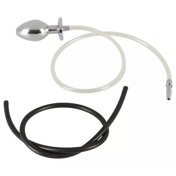 You2Toys - Piss to Ass Plug - hollow anal plug with urethral dilator