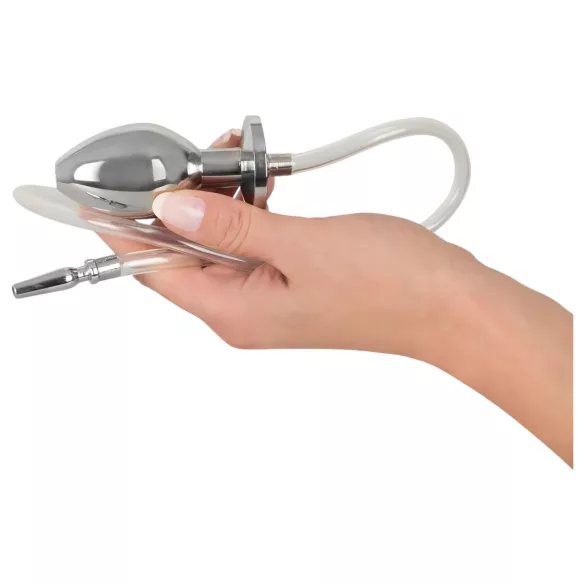 You2Toys - Piss to Ass Plug - hollow anal plug with urethral dilator