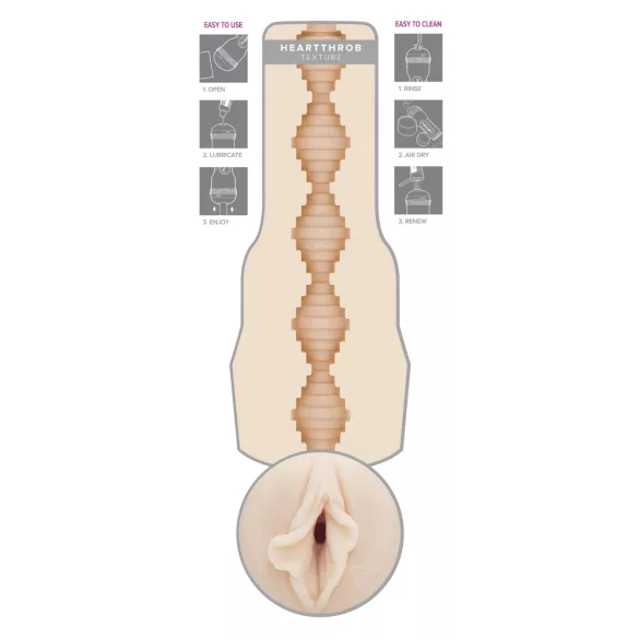 Brandi Love Heartthrob - Fleshlight Vagina Sleeve