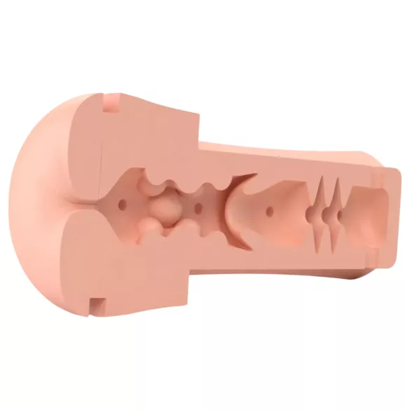 Mystim Opus E Anus - Electro Stimulation Masturbator (Natural-Black)