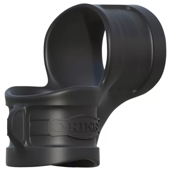 Pipedream - Fantasy Mr. Big - penis ring and testicle stretcher ring (black)