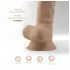Silexd 7 - Suction Cup Dildo - 6.9" (Natural)