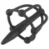 You2Toys - Silicone Glans Cage with Dilator (Black)