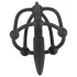 You2Toys - Silicone Glans Cage with Dilator (Black)