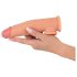 Realistixxx - Natural 19cm Extension Sleeve with Erection Ring