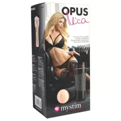 Mystim OPUS Mica - Realistic Stroker (Natural-Black)