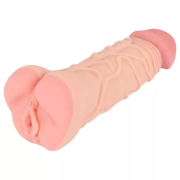 Nature Skin - 2-in-1 Realistic Sleeve & Enhancer (Natural)