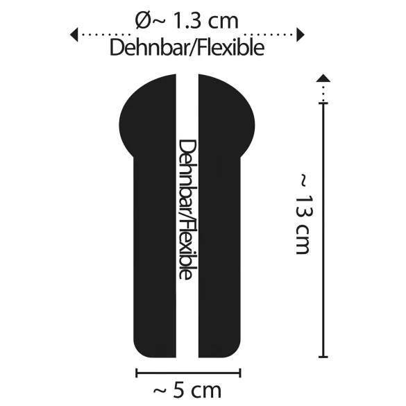 STROKER Speed - Transparent Male Pleasure Device