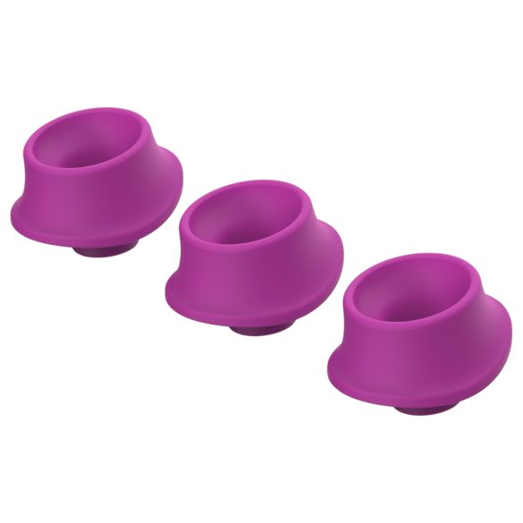 Womanizer L - Replacement Suction Cups Set - Purple (3 pcs) - Large