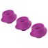 Womanizer L - Replacement Suction Cups Set - Purple (3 pcs) - Large