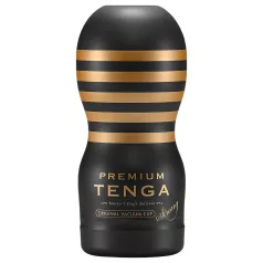 TENGA Premium Strong - disposable masturbator (black)