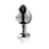 Icicles No. 25 - Clear Glass Tapered Anal Plug