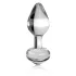 Icicles No. 44 - Tapered Glass Anal Plug (Clear)