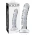 Icicles No. 62 - Transparent Glass Dildo