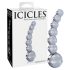 Icicles No. 66 - Curved, Bulbous Glass Dildo (Clear)