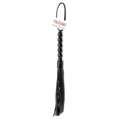 Fetish Fantasy - Beaded Whip (Black)