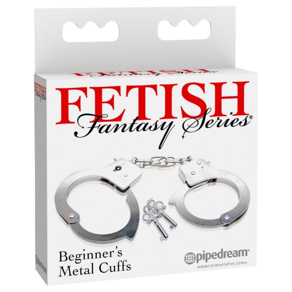 Fetish Fantasy - Silver Metal Handcuffs
