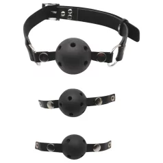 Fetish Fantasy - Black Mouth Gag Set