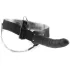 Pipedream Fetish Strap-On 8 - strap-on, hollow vibrator (black)