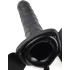 Pipedream Fetish Strap-On 8 - strap-on, hollow vibrator (black)