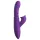 Fantasy For Her - 3‑in‑1 thrusting vibrator with warming function (purple)