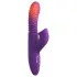 Fantasy For Her - 3‑in‑1 thrusting vibrator with warming function (purple)