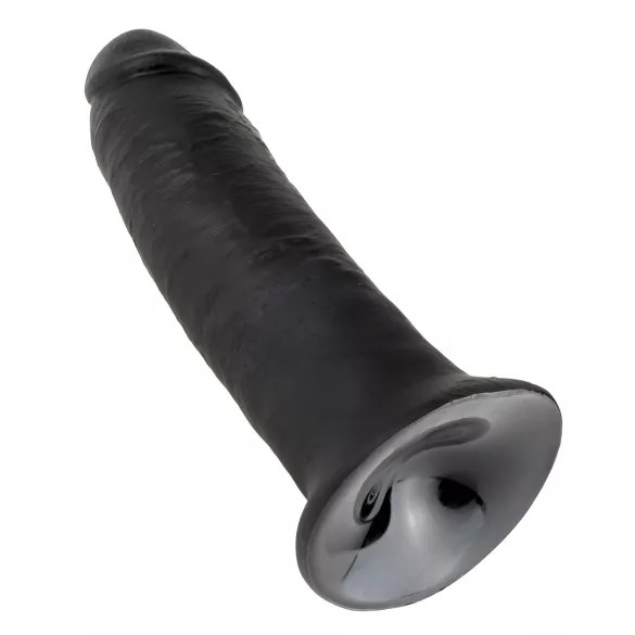 King Cock 10" Suction Cup Dildo (25cm) - Black
