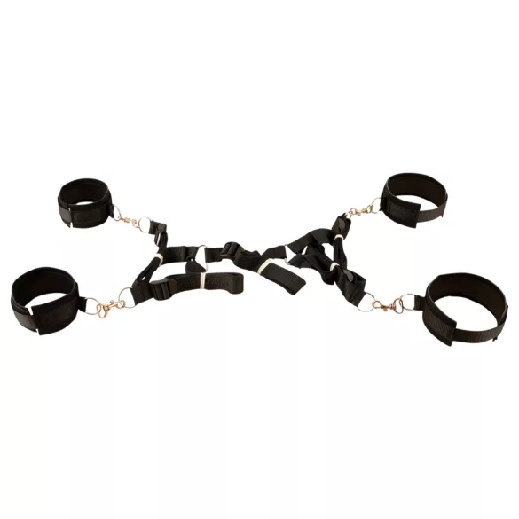 Fetish Fantasy - Bed Restraint Set (Black)