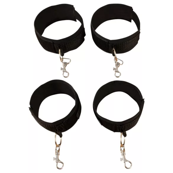 Fetish Fantasy - Bed Restraint Set (Black)
