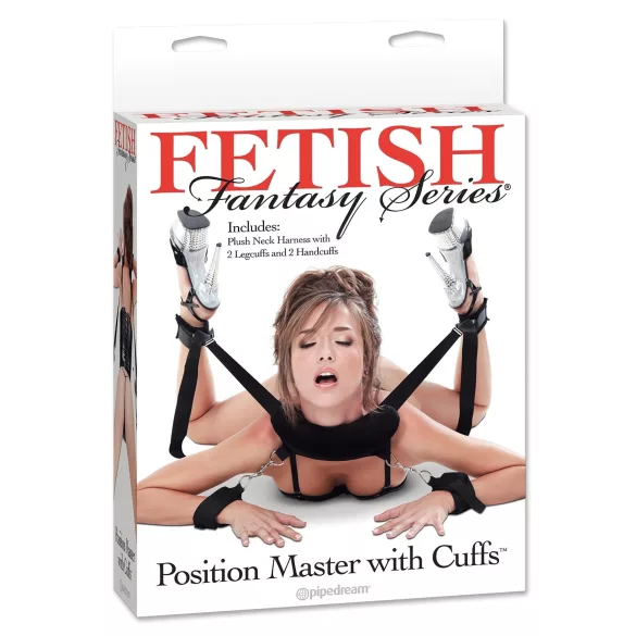 Pipedream - Fetish Position Master - BDSM Restraint Set (Black)
