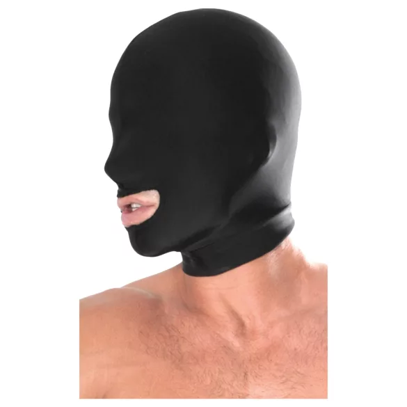 Fetish Fantasy - Oral Mask with Mouth Opening (Black)