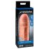 X-TENSION Mega 1 - Realistic Penis Sleeve (7") - Natural
