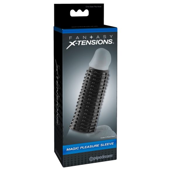 Fantasy X-Tensions - Textured Penis Sleeve (Black)