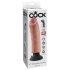 King Cock 8 - Flexible & Lifelike Vibrator (10 inches)