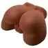 Pipedream Junk in Tha Trunk - vibrating female torso masturbator (dark natural)