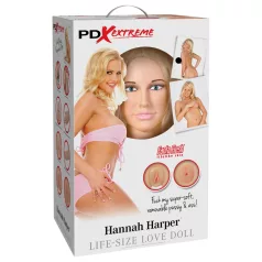 Pipedream Hannah Harper - Life-Size Doll with 3D Face