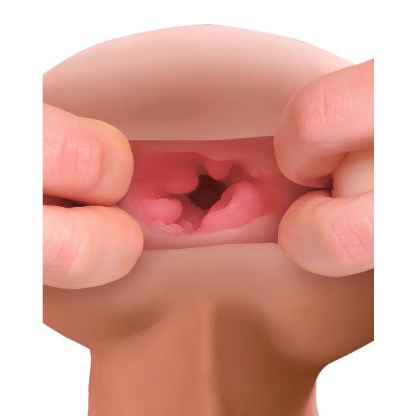 PDX Reach Around - 2-in-1 Sleeve & Enhancer (Natural)